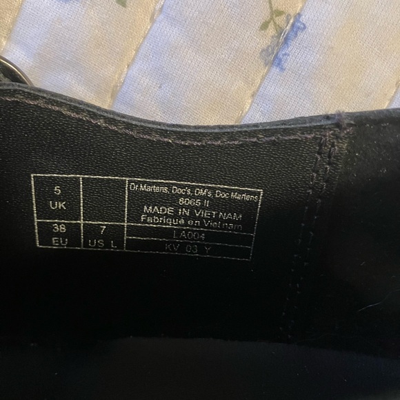 Dr. Martens 8065 II Bex Smooth Leather Platform Mary Jane Shoes - Picture 7 of 8